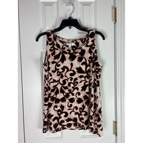 Chicos Womens Leopard Blouse Size 1 US M - Picture 1 of 4